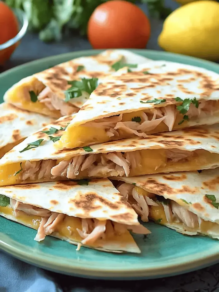 Tuna Quesadilla