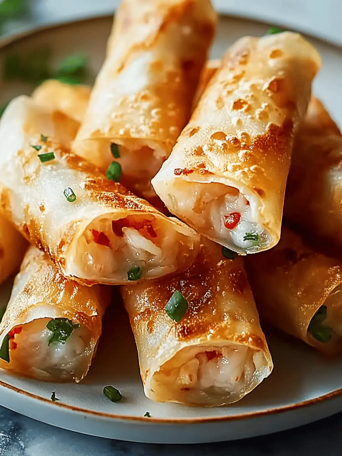 Rice Paper Crab Rangoons