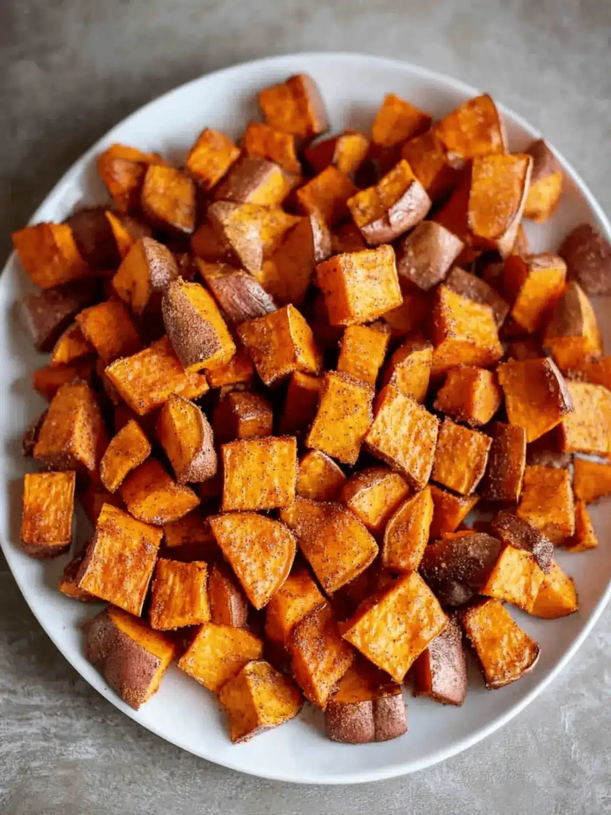 Cinnamon Roasted Sweet Potatoes