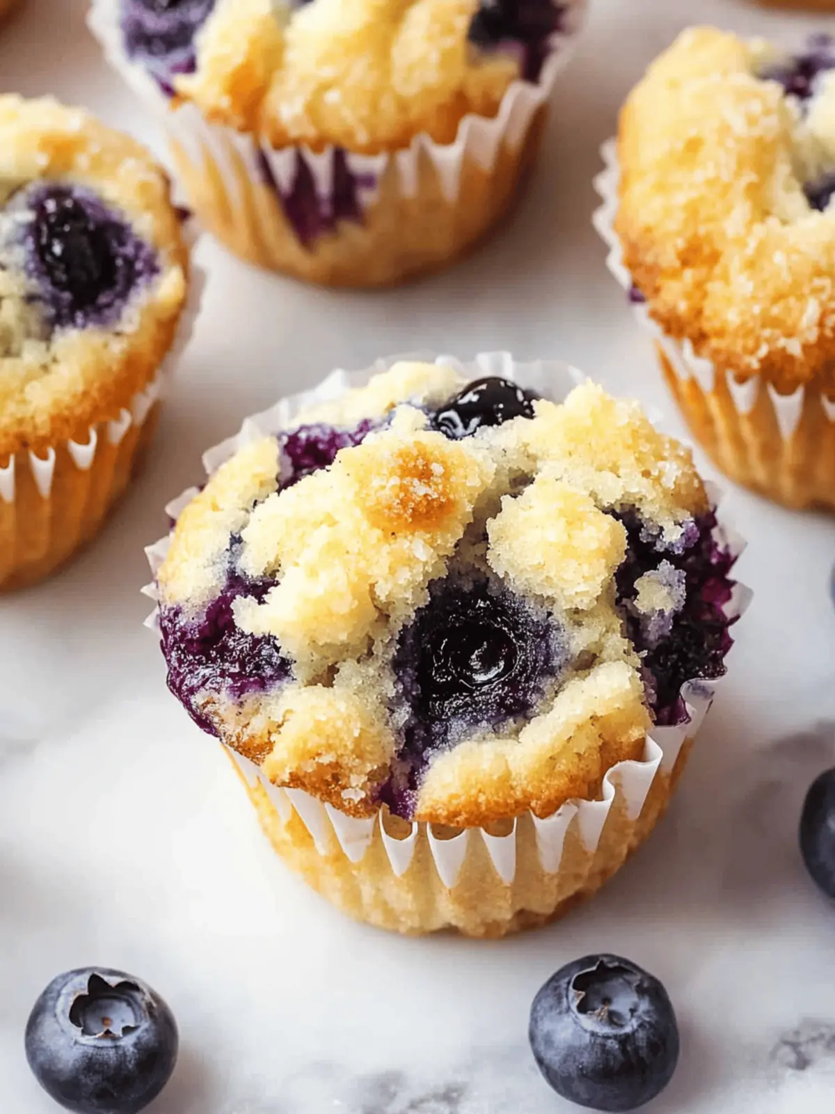 Easy Blueberry Muffins