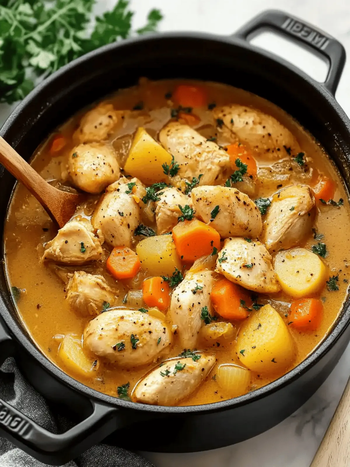 One-Pot Stewed Chicken