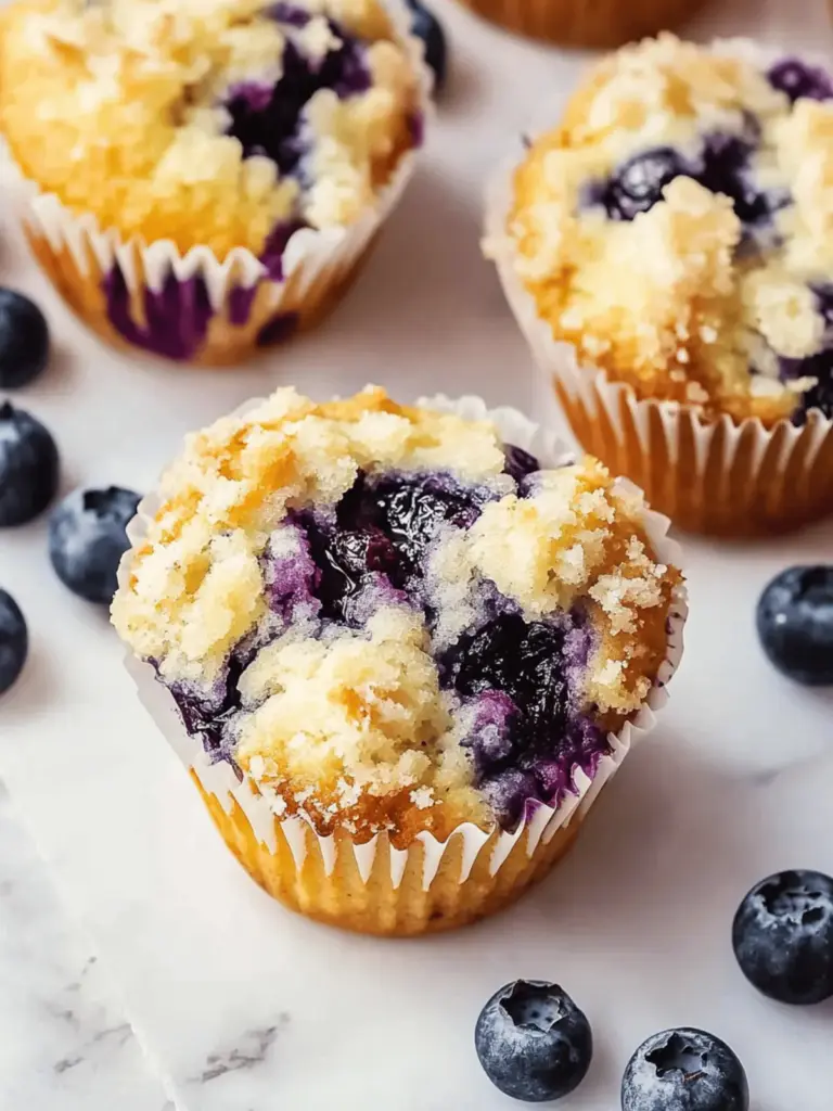 Easy Blueberry Muffins