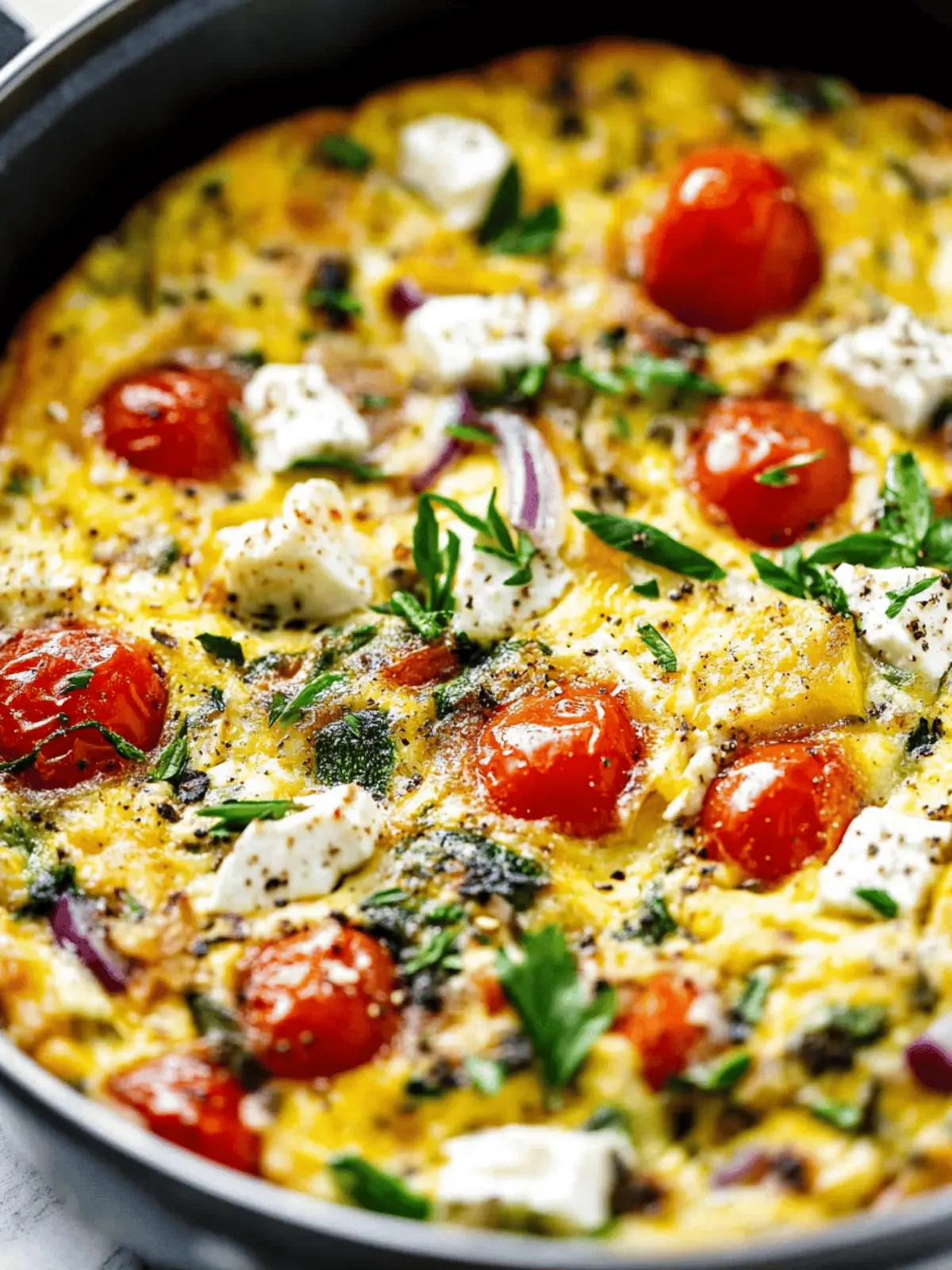 Greek Vegetable Frittata