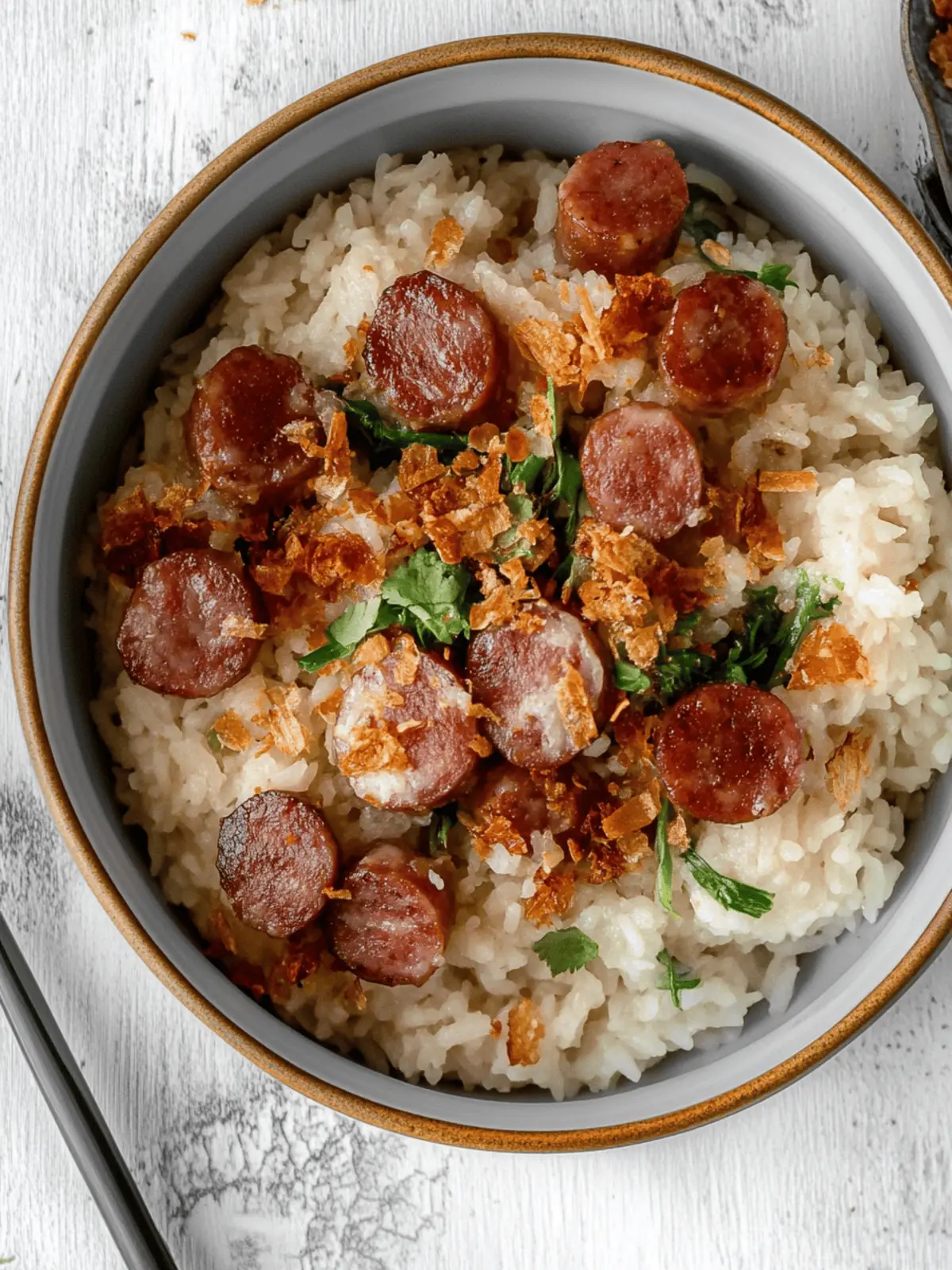 Vietnamese Sticky Rice with Chinese Sausage