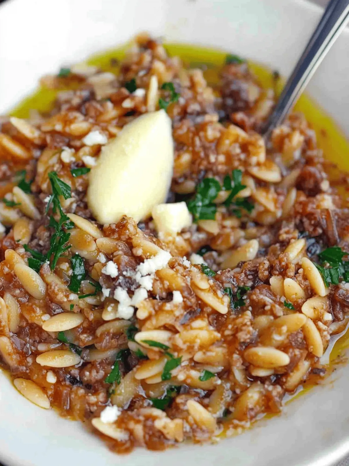 Manestra (Simple Greek Orzo Comfort Food)