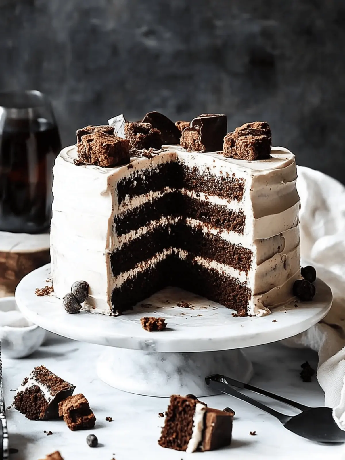 Ultimate Brownie Cake