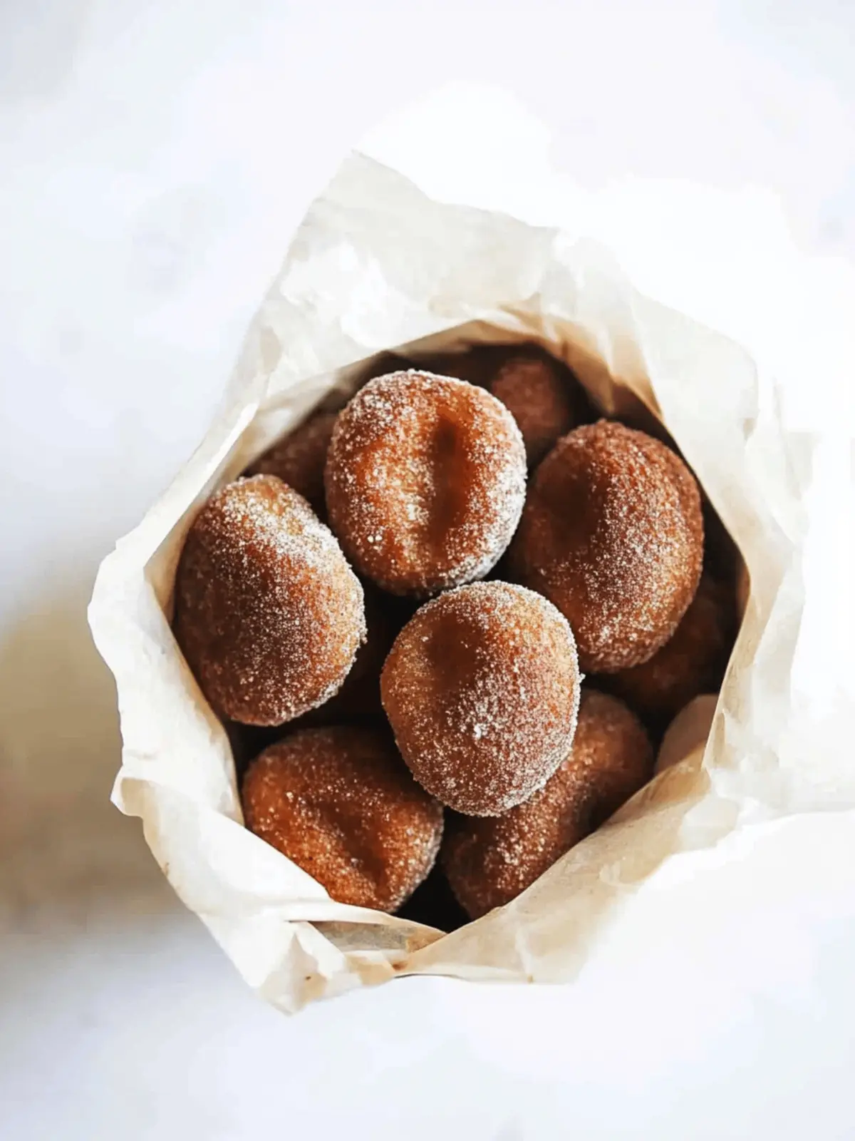 Gluten Free Apple Cider Donut Holes