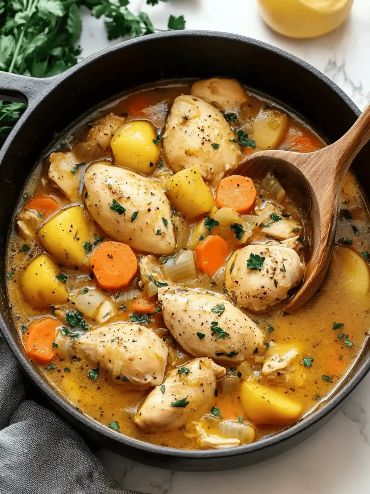 One-Pot Stewed Chicken