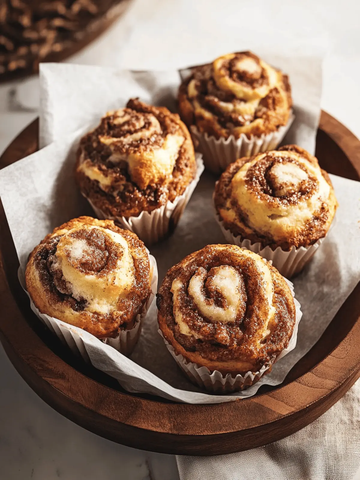 Cinnamon Roll Muffins
