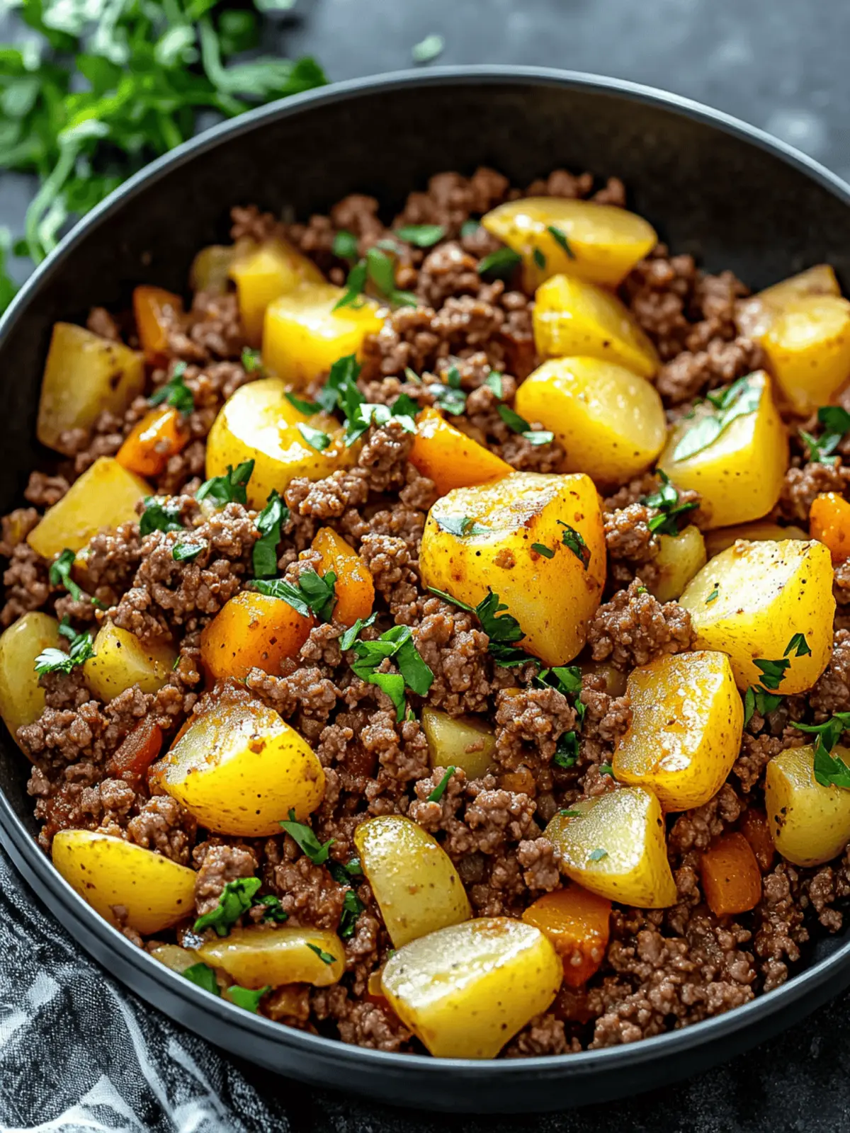 Ground Beef and Potatoes