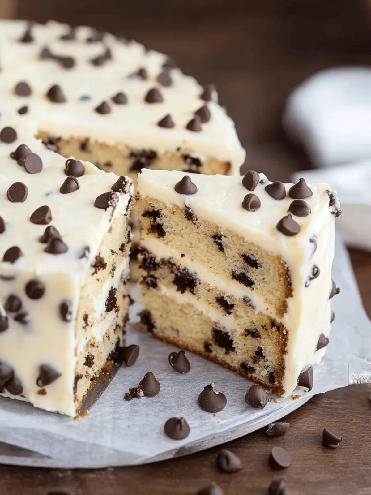 Chocolate Chip Cake