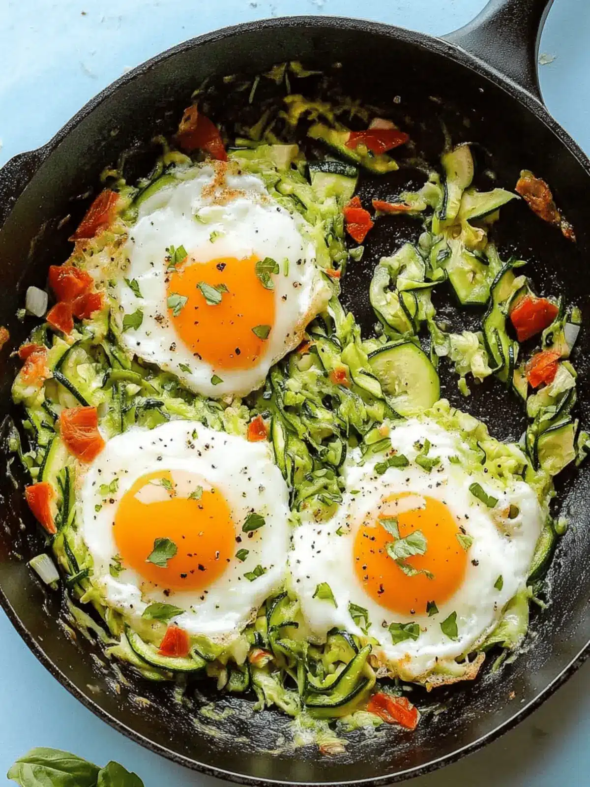 Zucchini Breakfast Skillet