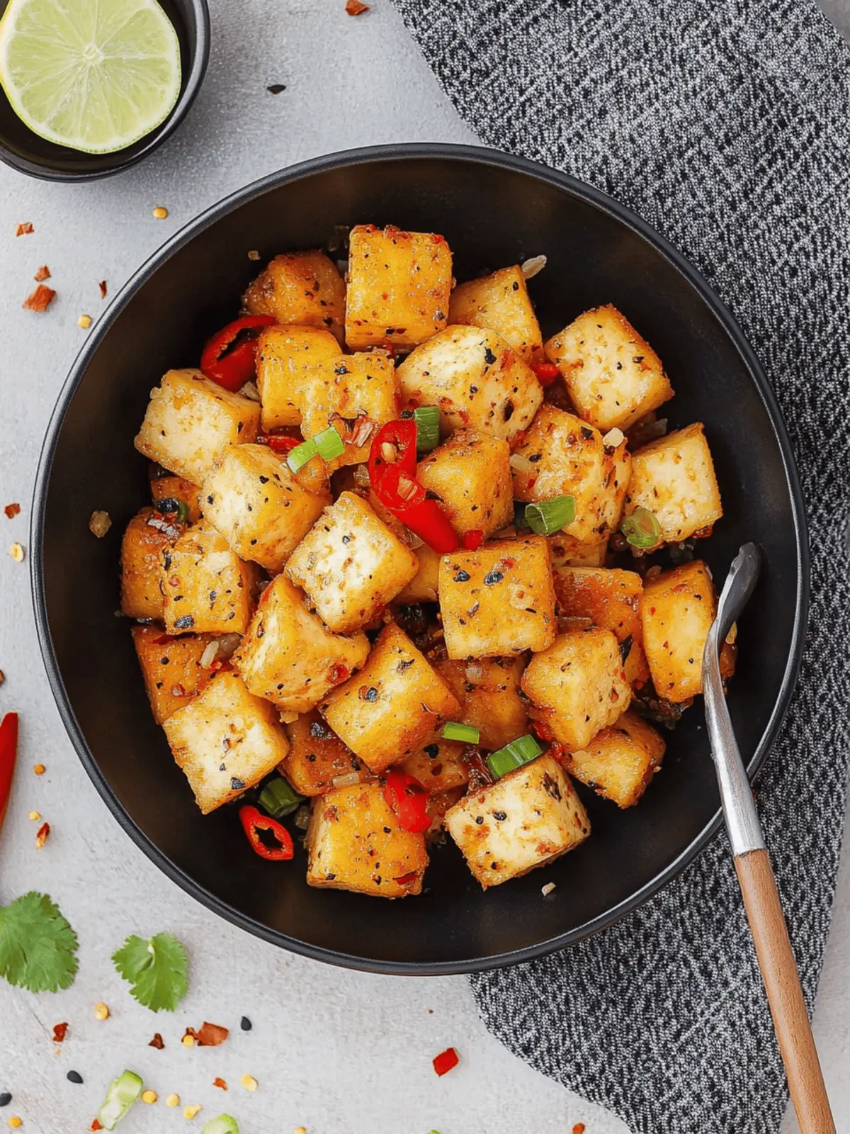 Salt and Pepper Tofu