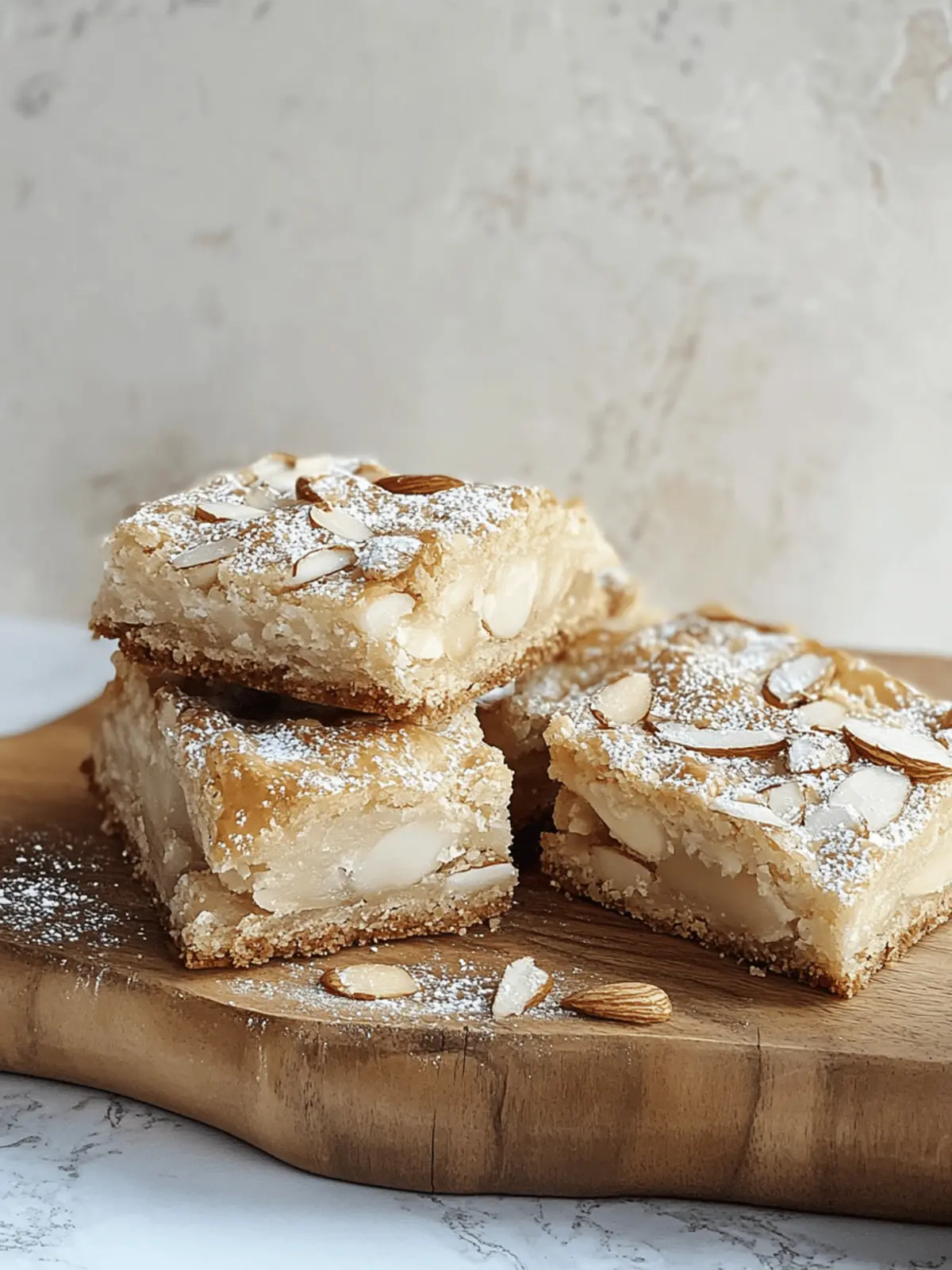 Almond Croissant Cookie Bar