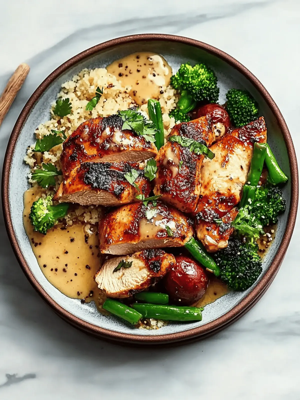 Honey Harissa Chicken Sheet Pan