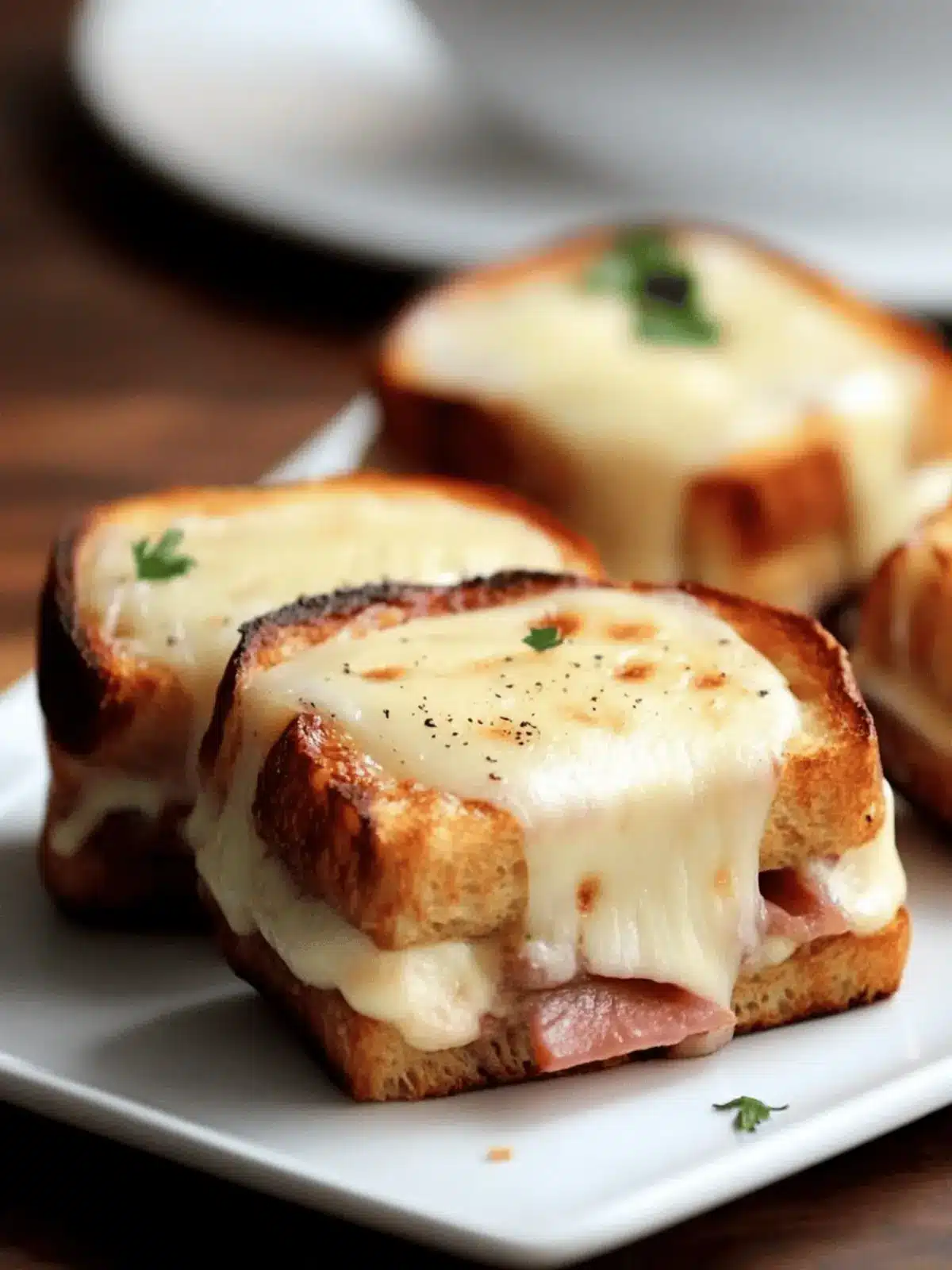 Mini Croque Monsieurs