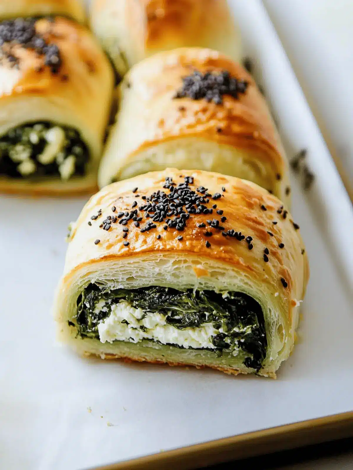 Spinach and Ricotta Rolls