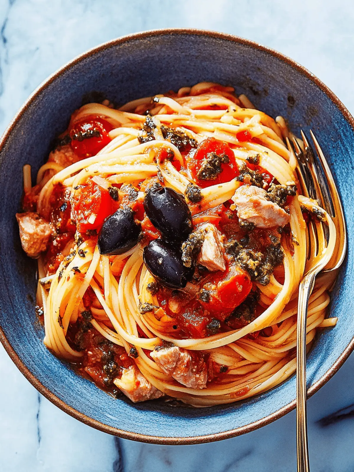 Pantry Pasta Puttanesca
