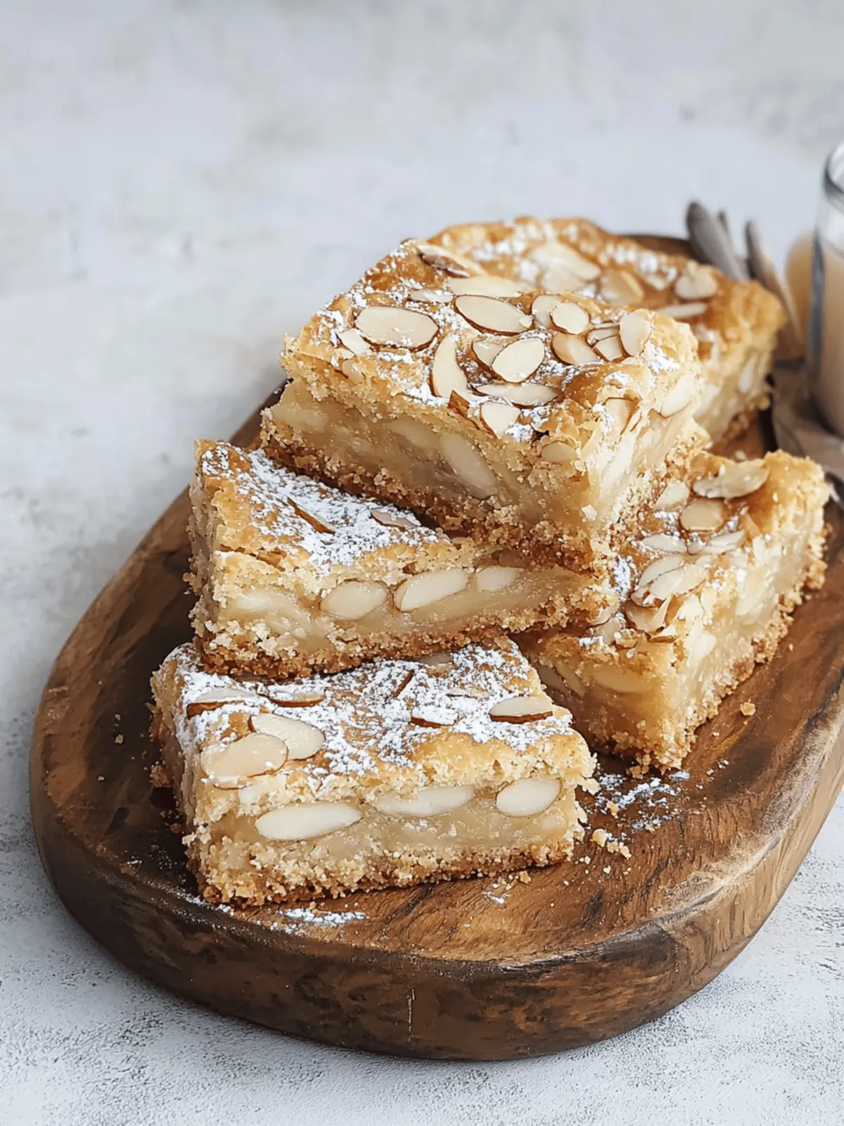 Almond Croissant Cookie Bar