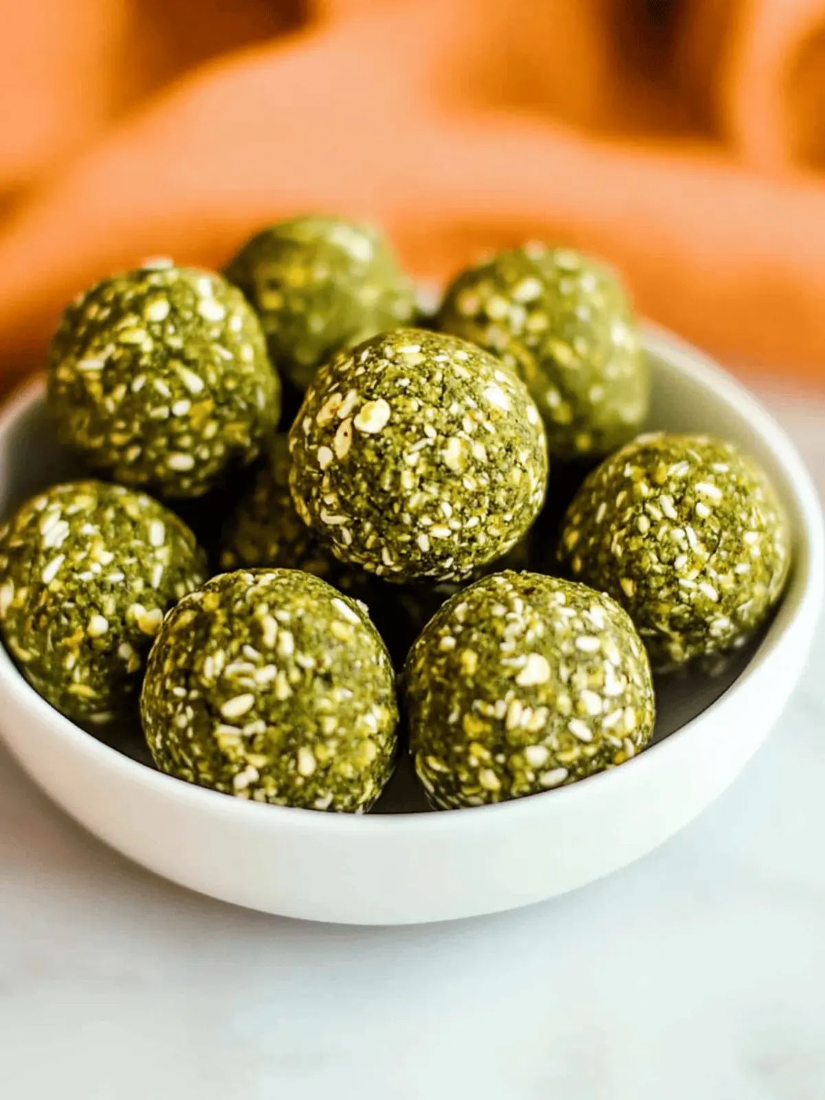Easy No-Bake Matcha Protein Bites