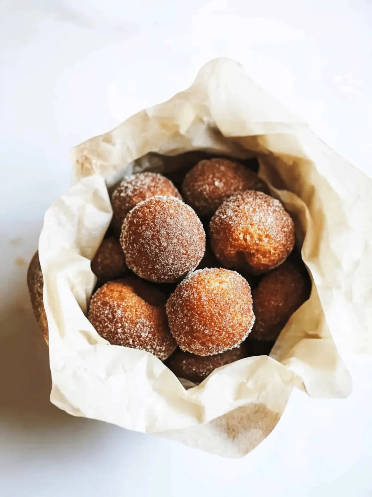 Gluten Free Apple Cider Donut Holes