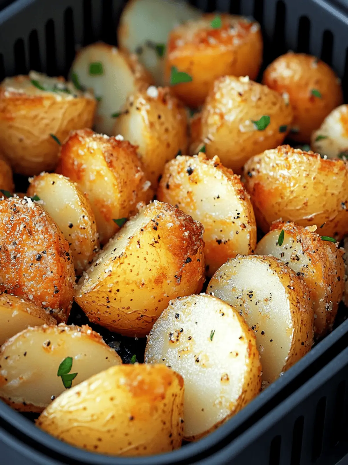 Air Fryer Sliced Potatoes