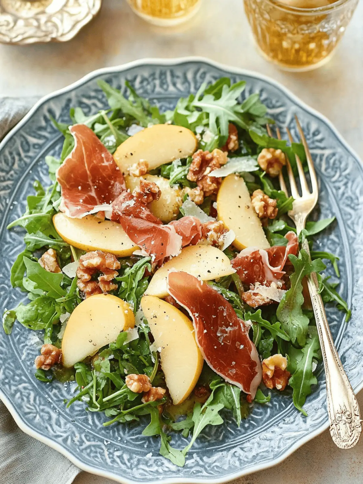 Pear and Prosciutto Salad