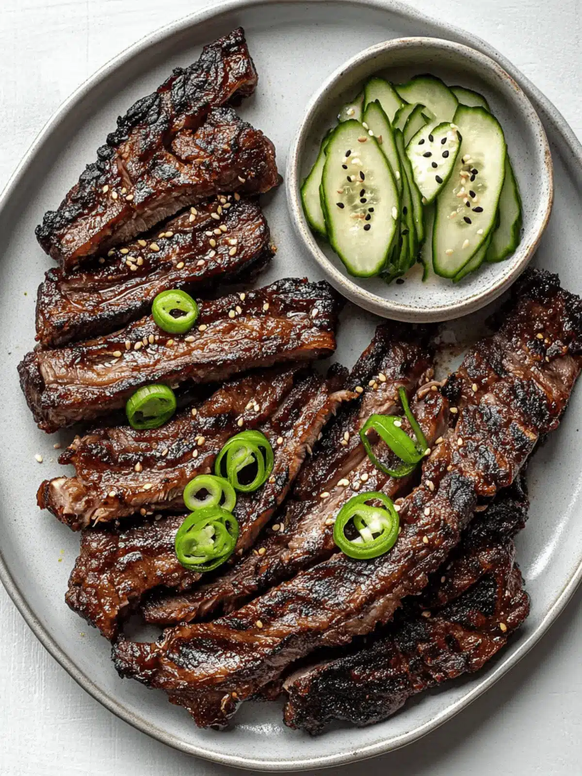 Grilled Korean-Style Short Ribs (Galbi)