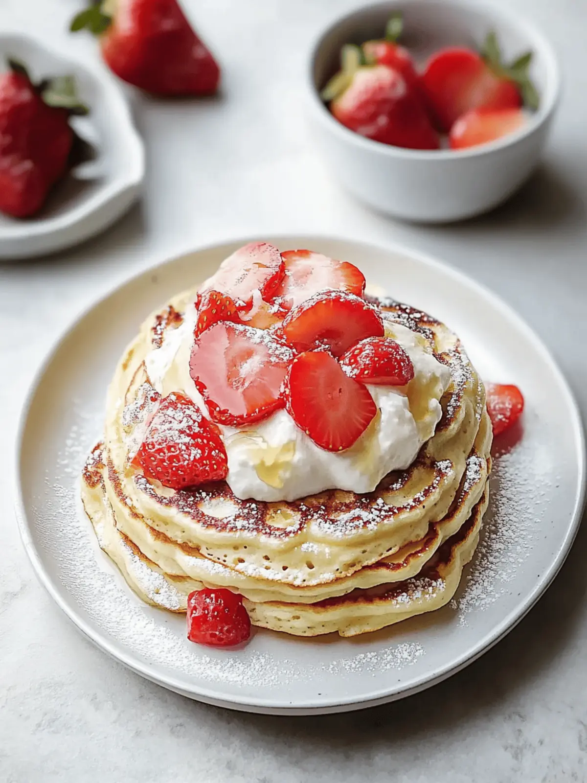 Strawberry Pancakes
