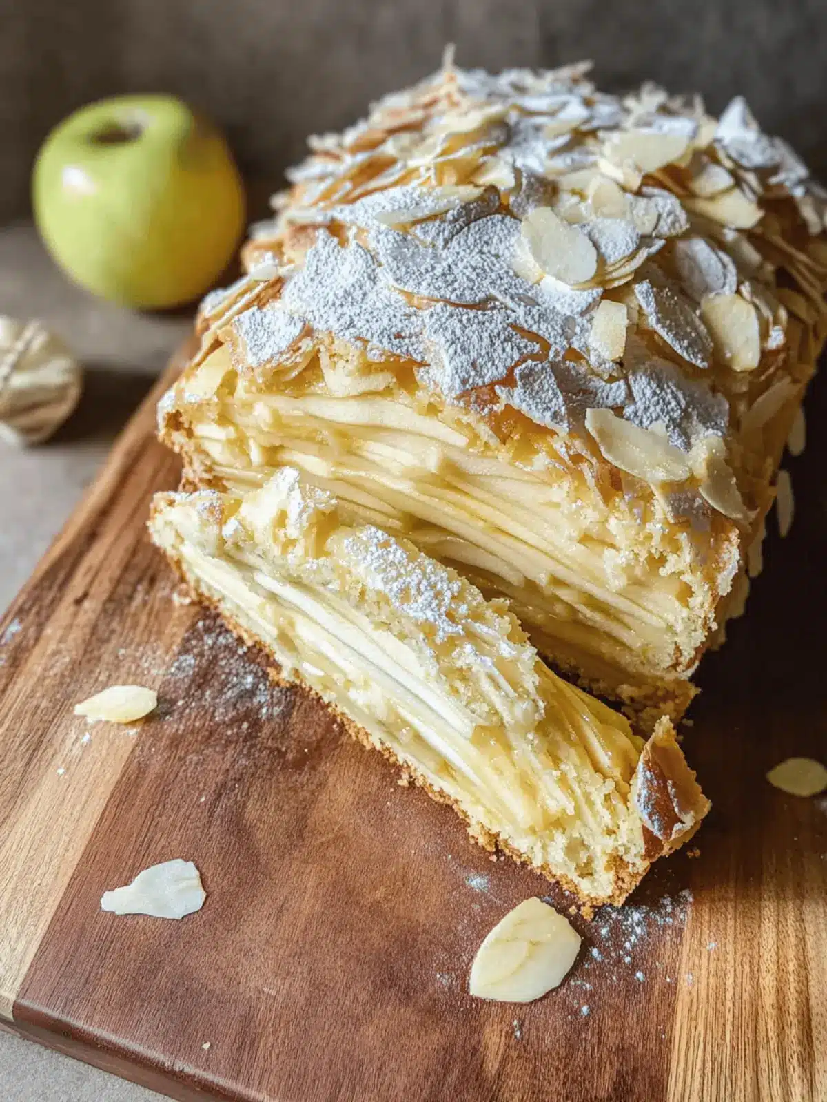 Invisible Apple Cake