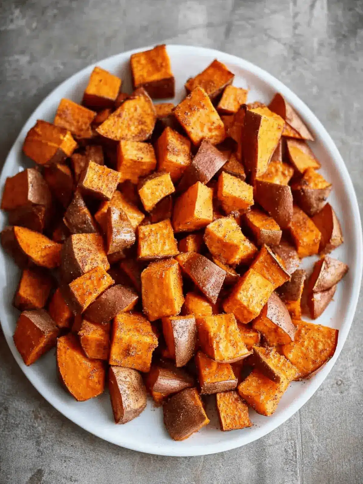 Cinnamon Roasted Sweet Potatoes
