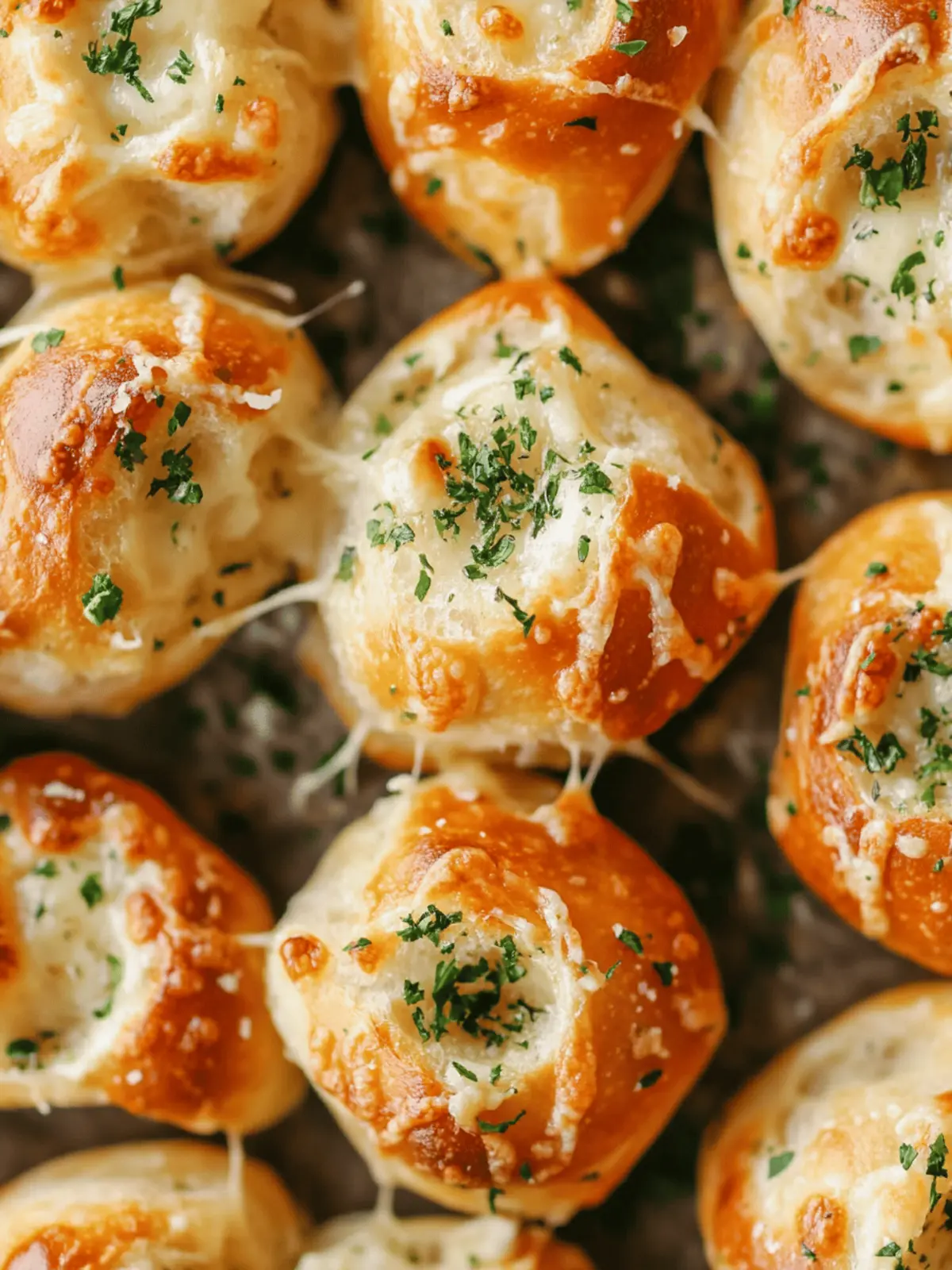 Cheesy Garlic Bread Bites