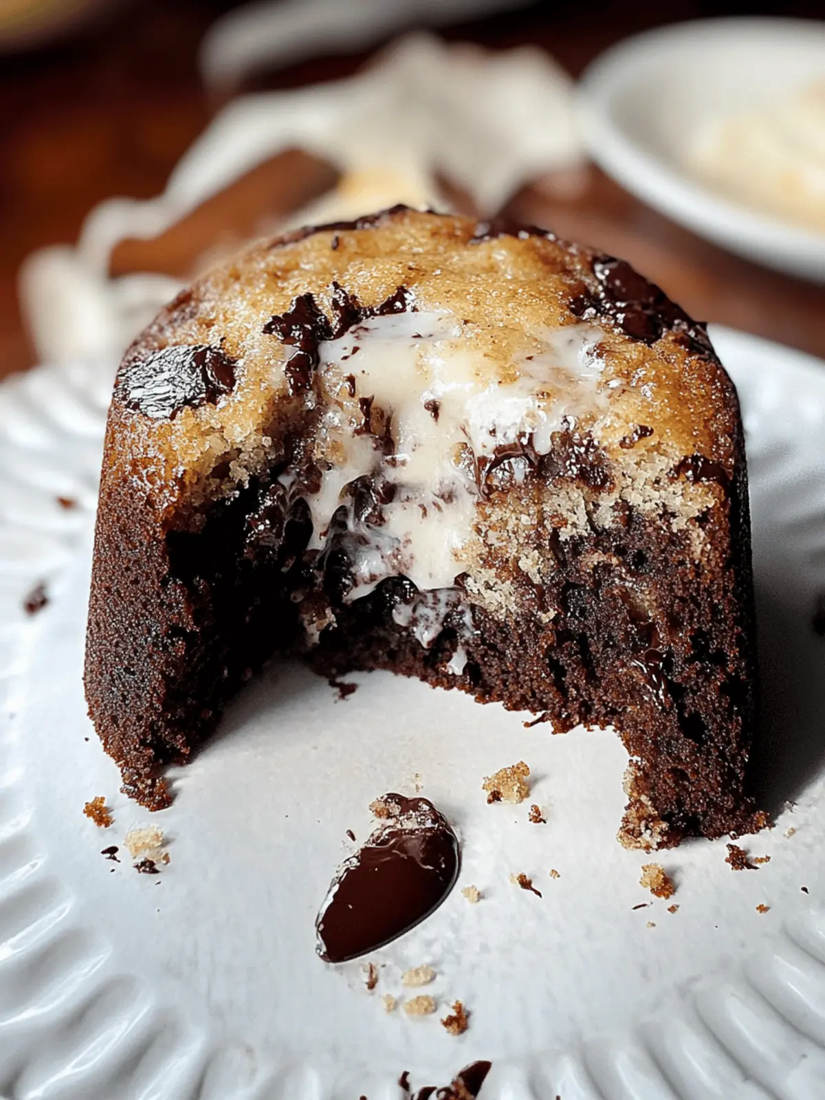 Brown Butter Chocolate Marbled Banana Cake