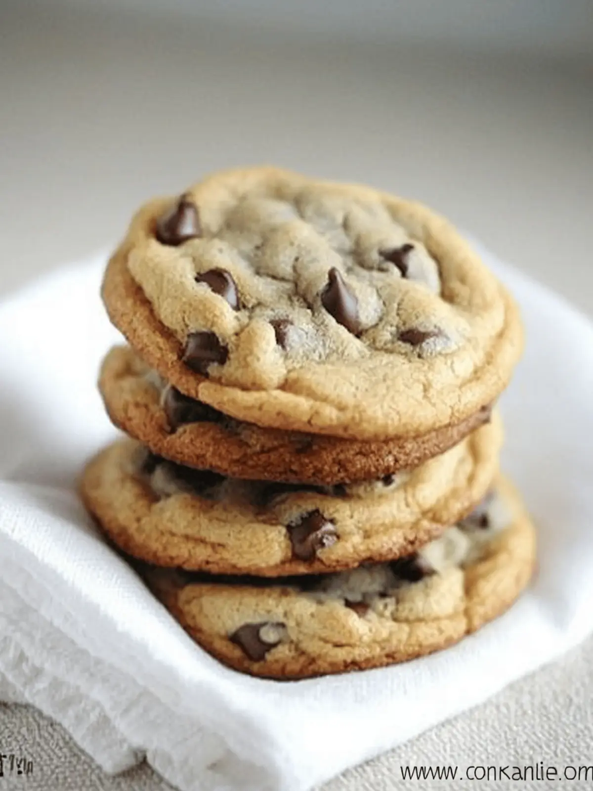 Soft and Chewy Chocolate Chip Cookies