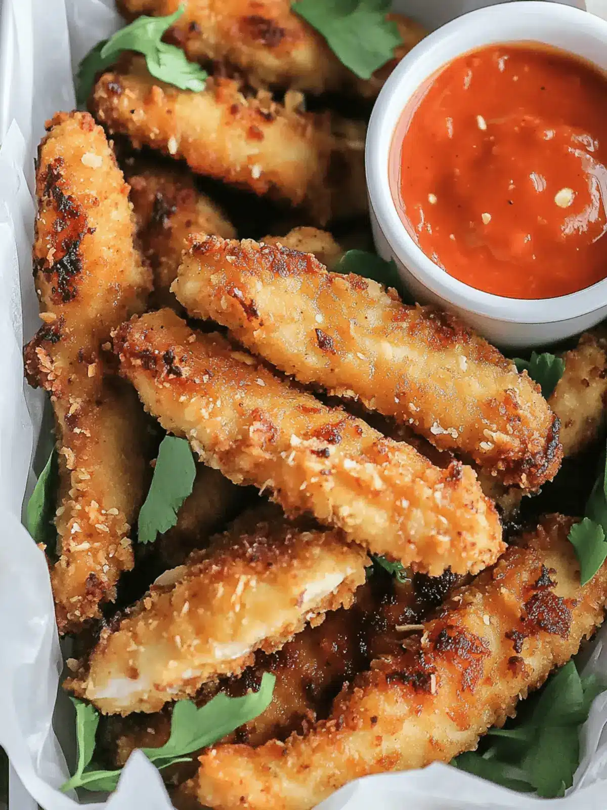 Spicy Coconut Chicken Tenders