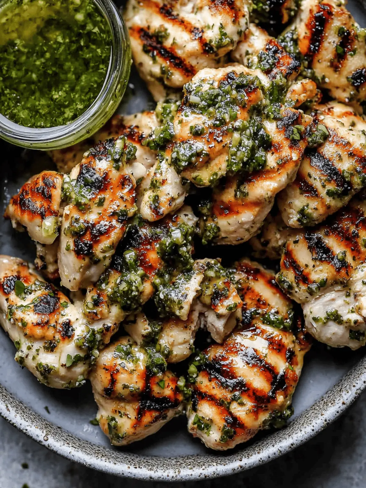 Grilled Chimichurri Chicken