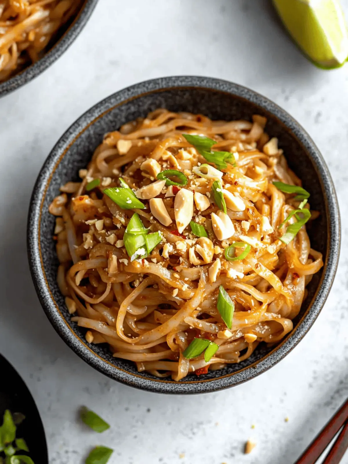 Spicy Peanut Butter Noodles