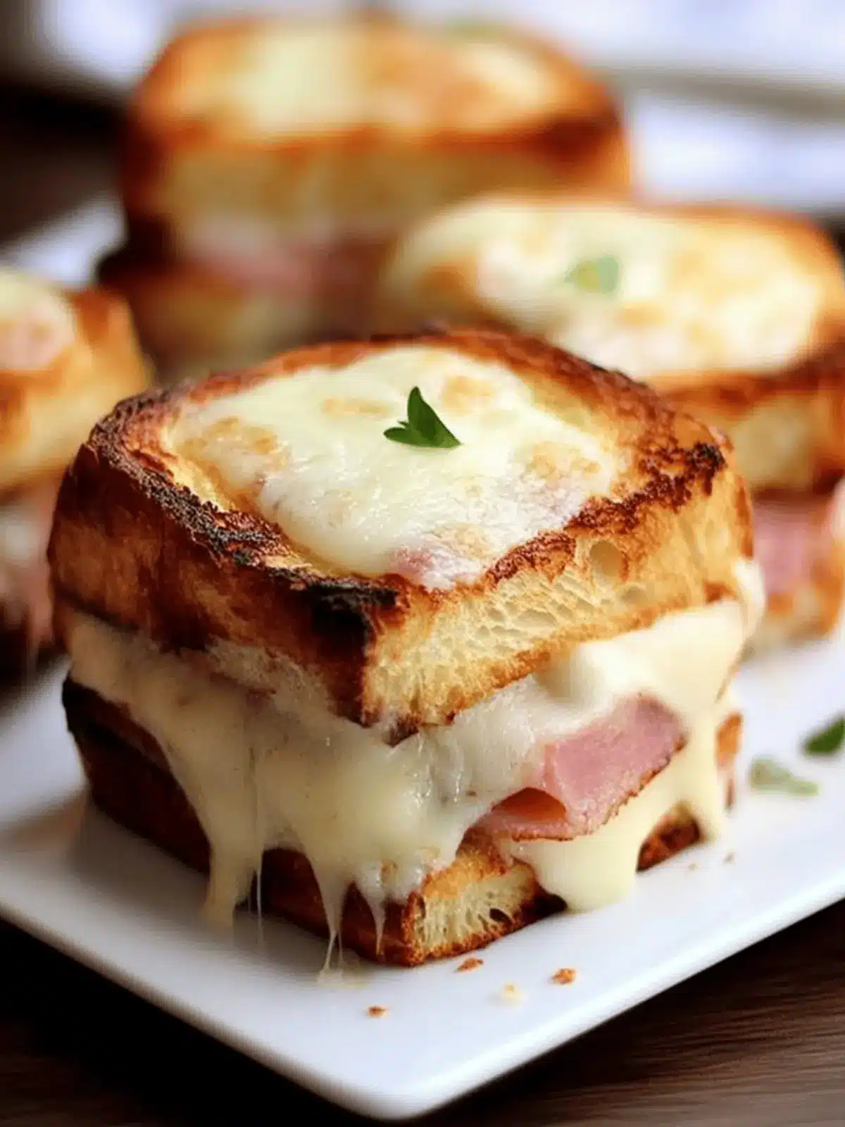 Mini Croque Monsieurs