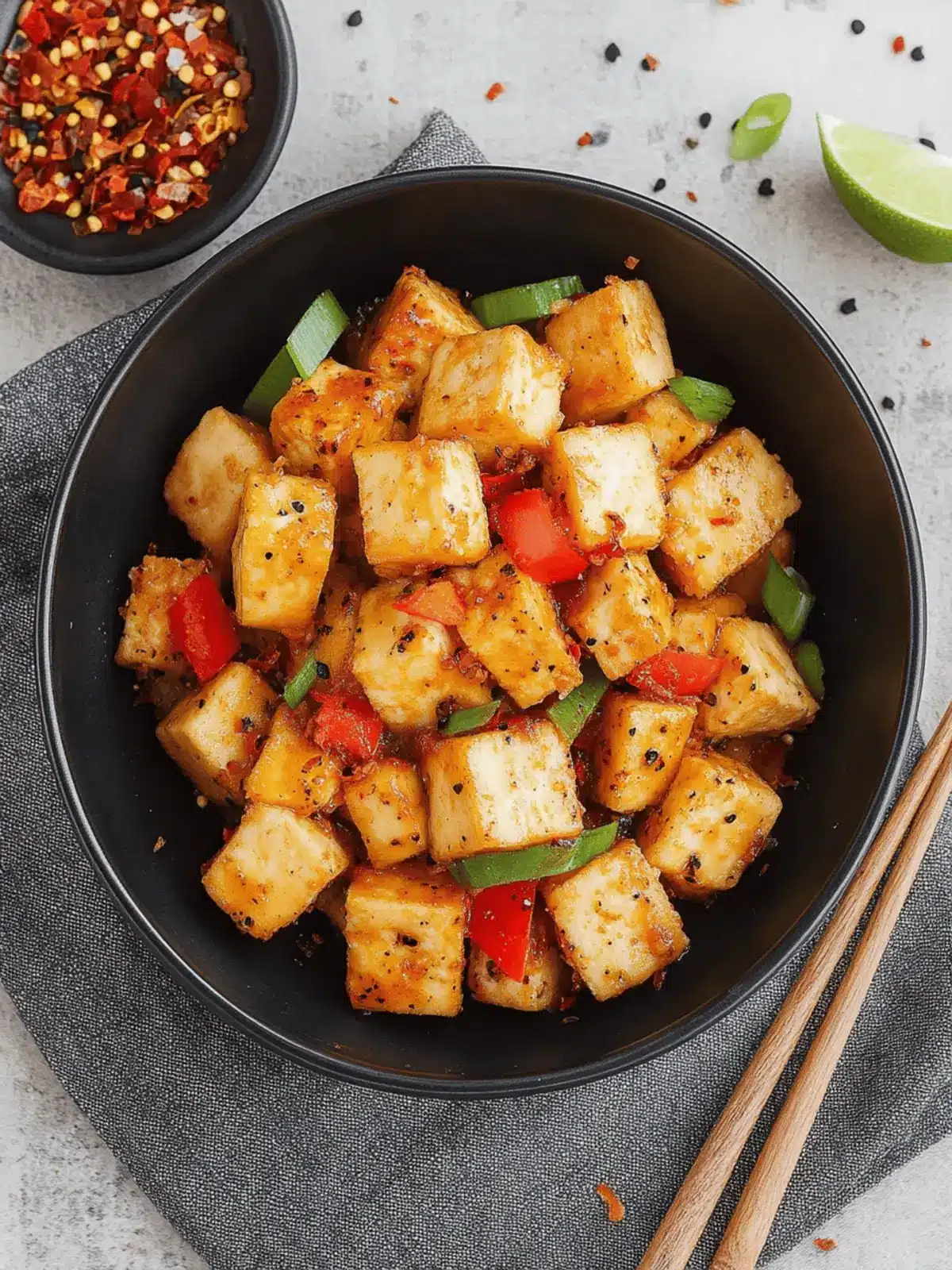 Salt and Pepper Tofu