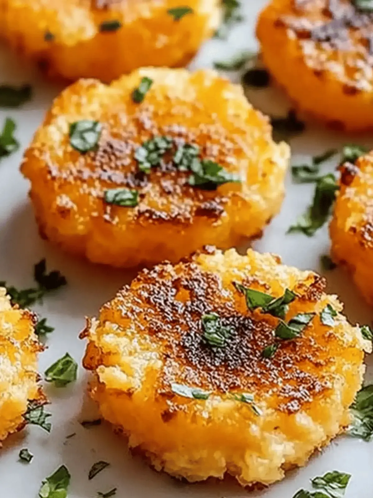 Crispy Smashed Carrots Bites
