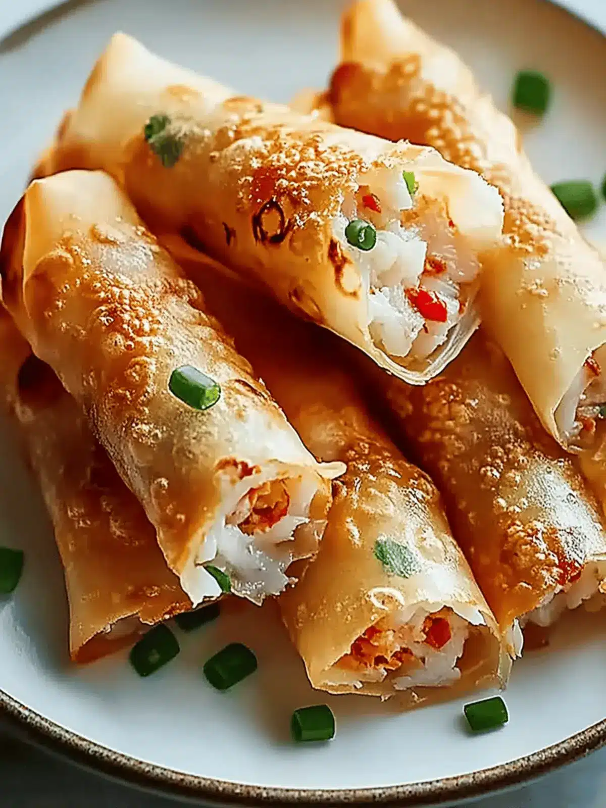Rice Paper Crab Rangoons