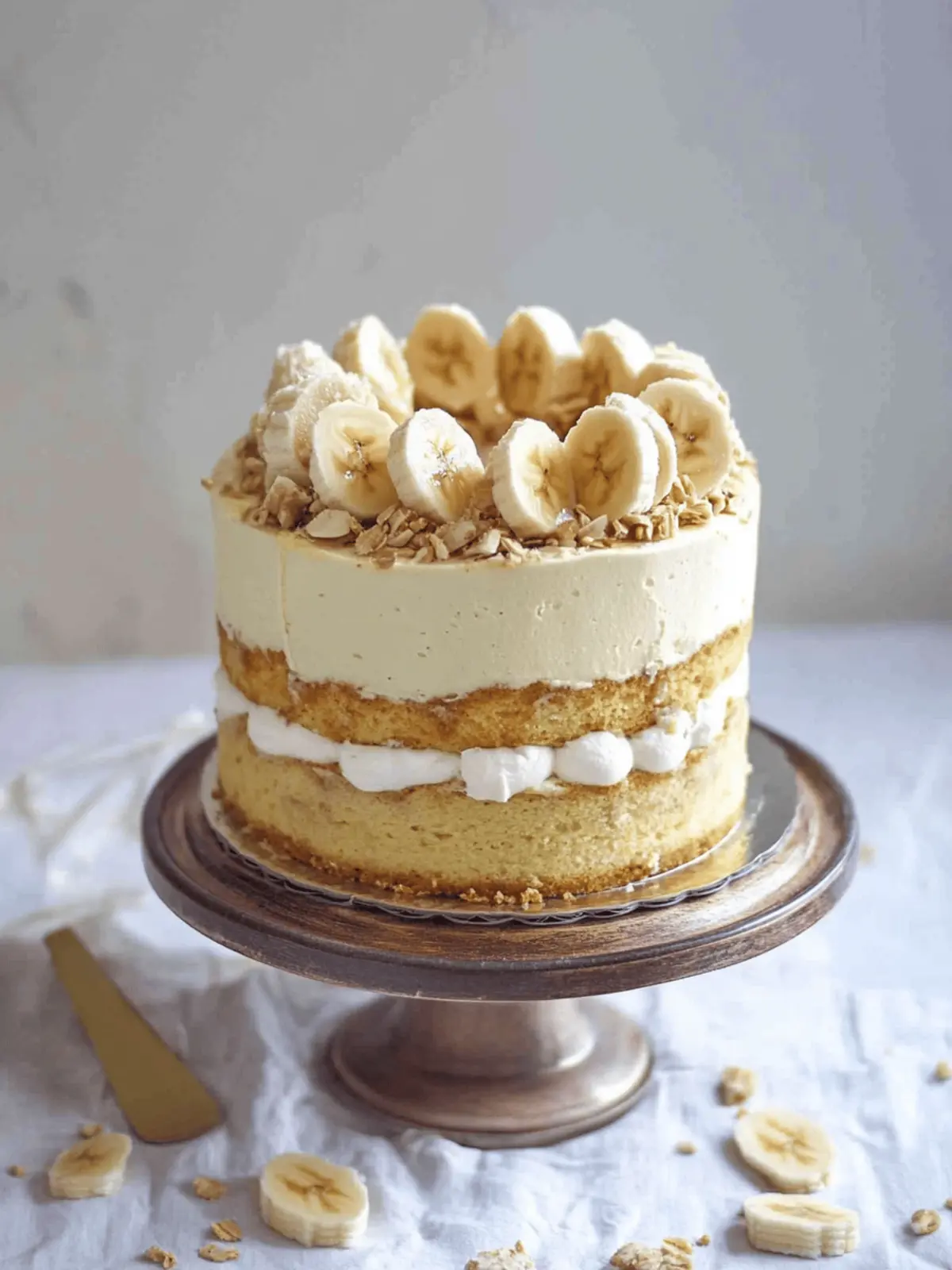 Banana Pudding Layer Cake