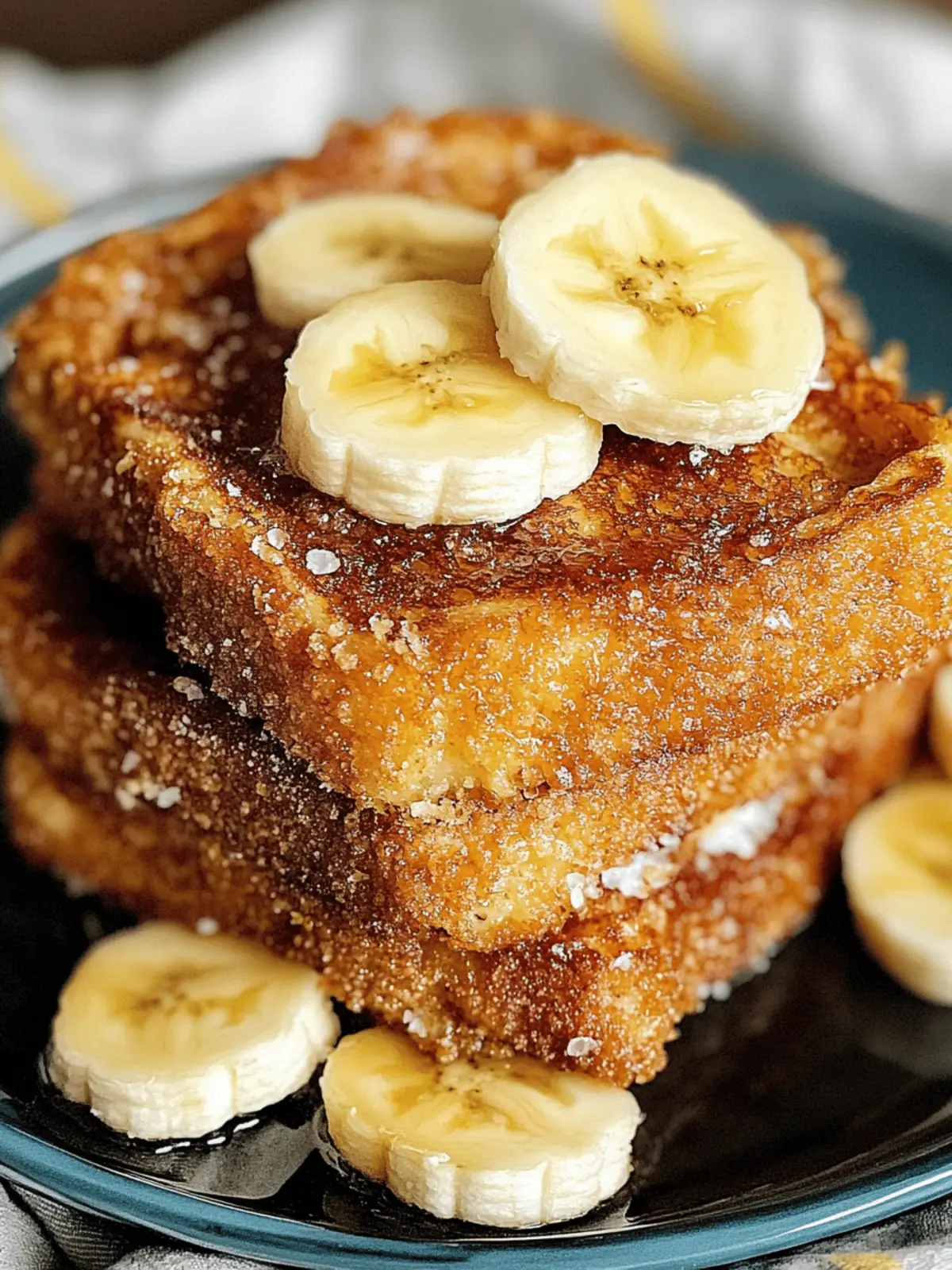 Crispy Banana French Toast