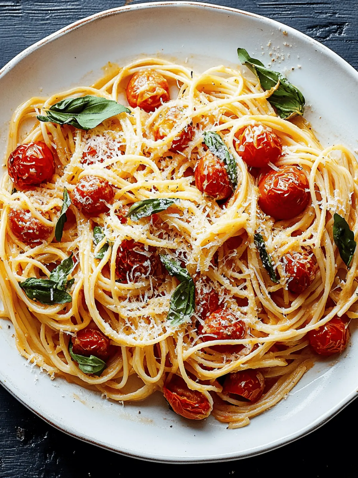15-Minute Cherry Tomato Pasta