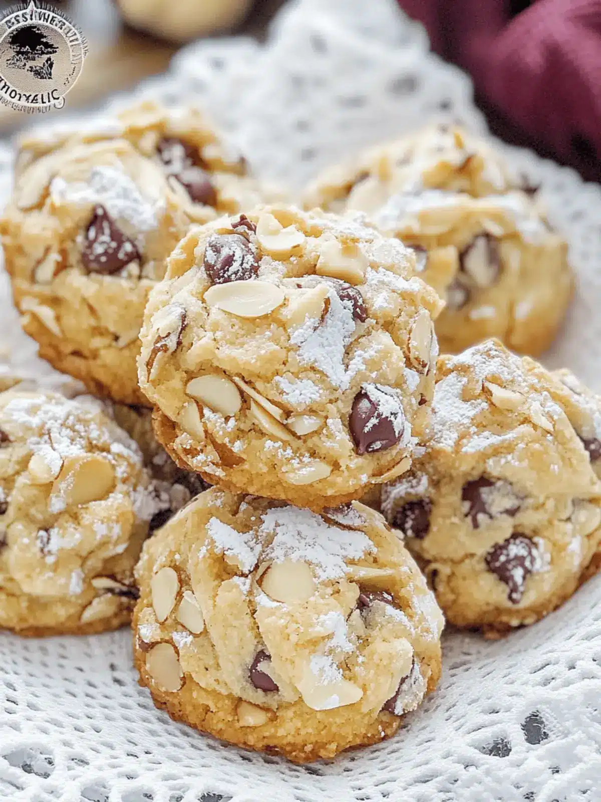 Almond Chocolate Chip Cookies