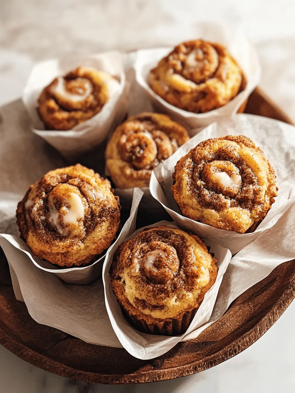 Cinnamon Roll Muffins
