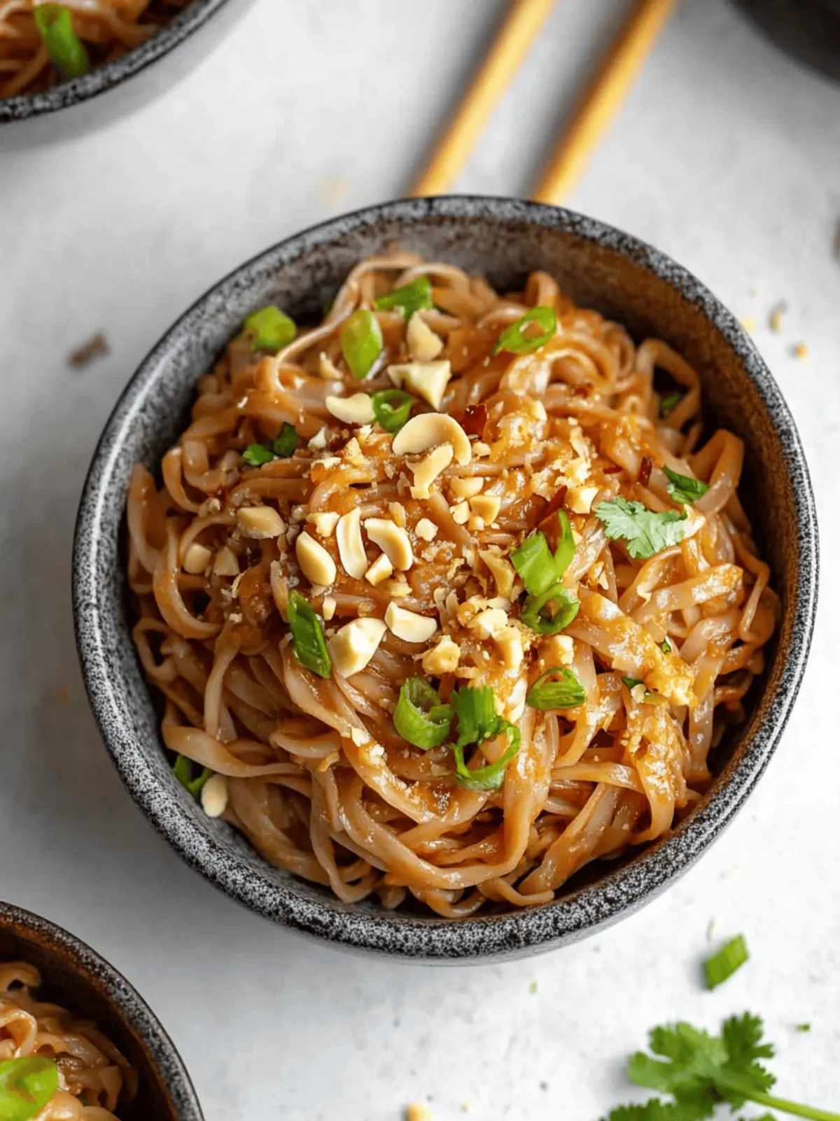 Spicy Peanut Butter Noodles