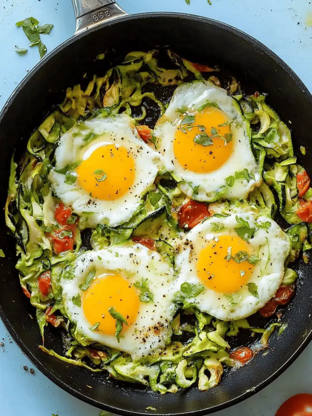Zucchini Breakfast Skillet