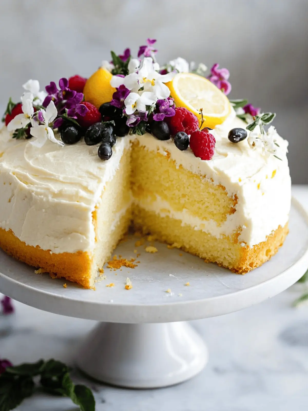 Lemon Olive Oil Cake