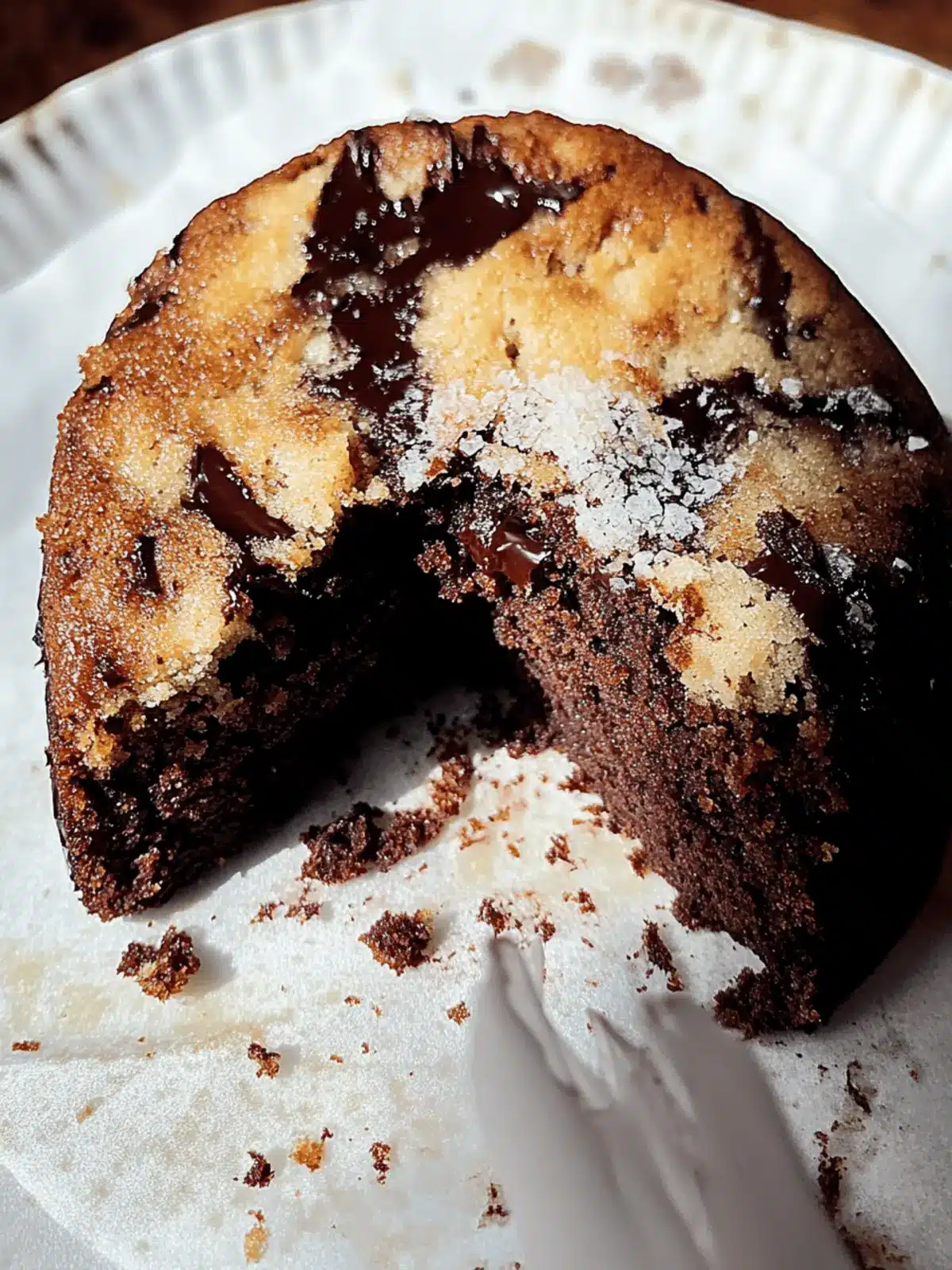 Brown Butter Chocolate Marbled Banana Cake